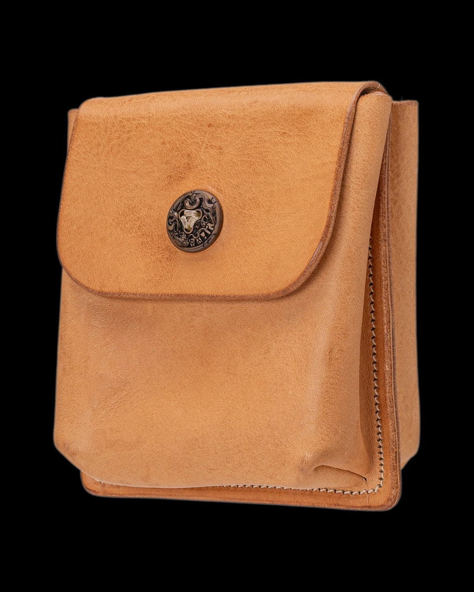 A WUYIN leather pouch for storing jewelry