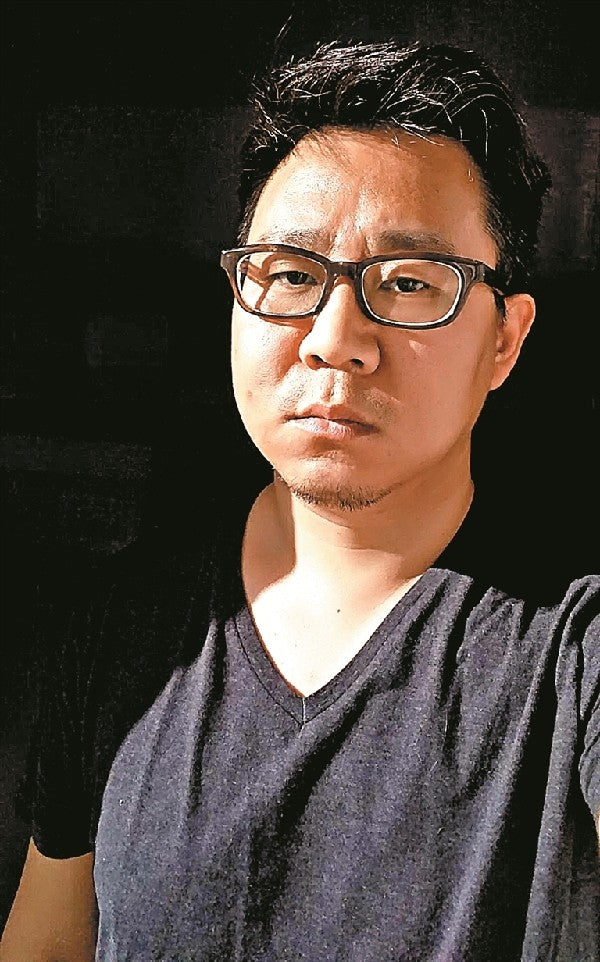 Portrait of illustrator Mingzi, Zhao Weiming
