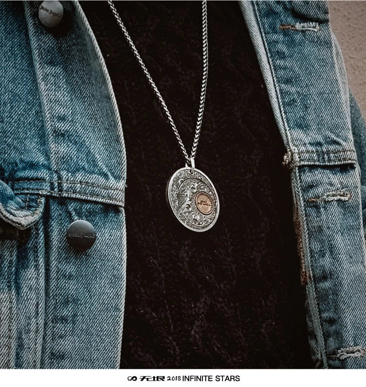 Sun and Moon Cycle Pendant